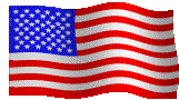 Waving American flag GIF.